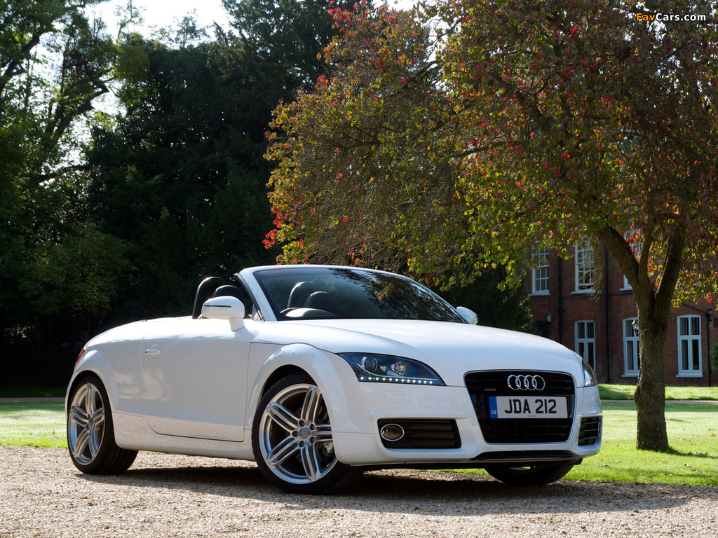 Audi TT 2.0 TFSI quattro Roadster UK-spec (8J) 2010 wallpapers (1024 x 768)