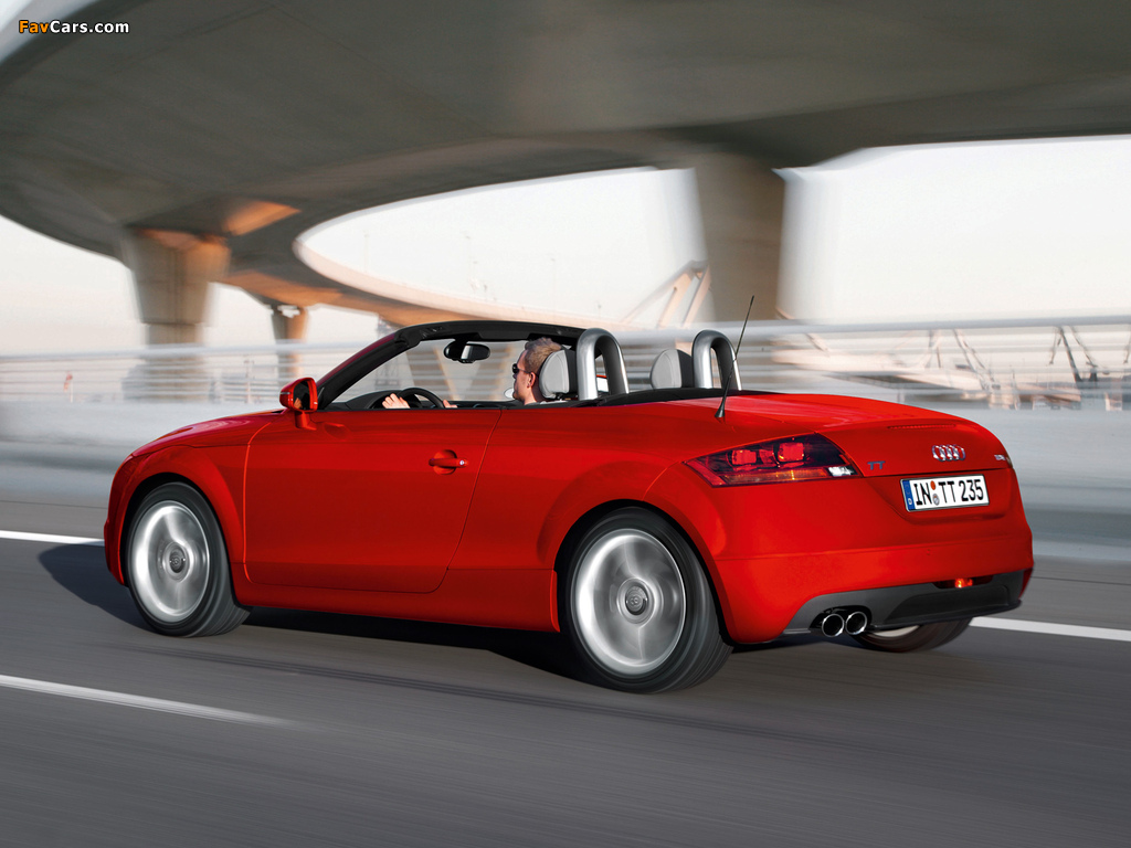 Audi TT 1.8 TFSI Roadster (8J) 2010 wallpapers (1024 x 768)