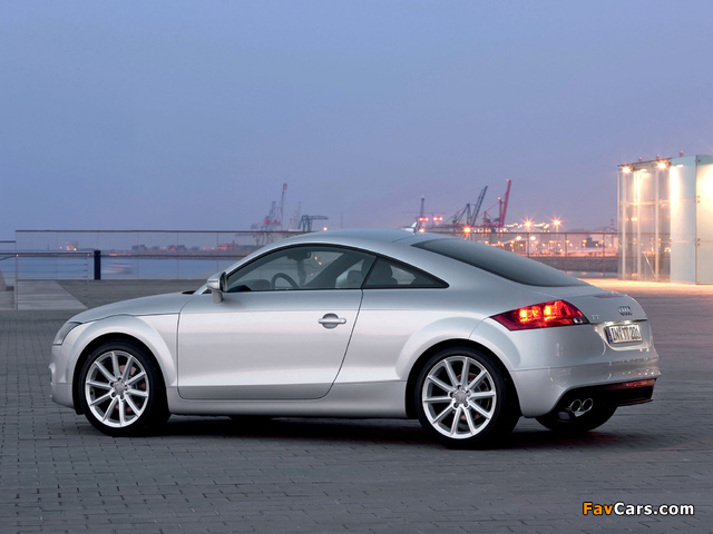 Audi TT 2.0 TDI quattro Coupe (8J) 2010 wallpapers (640 x 480)