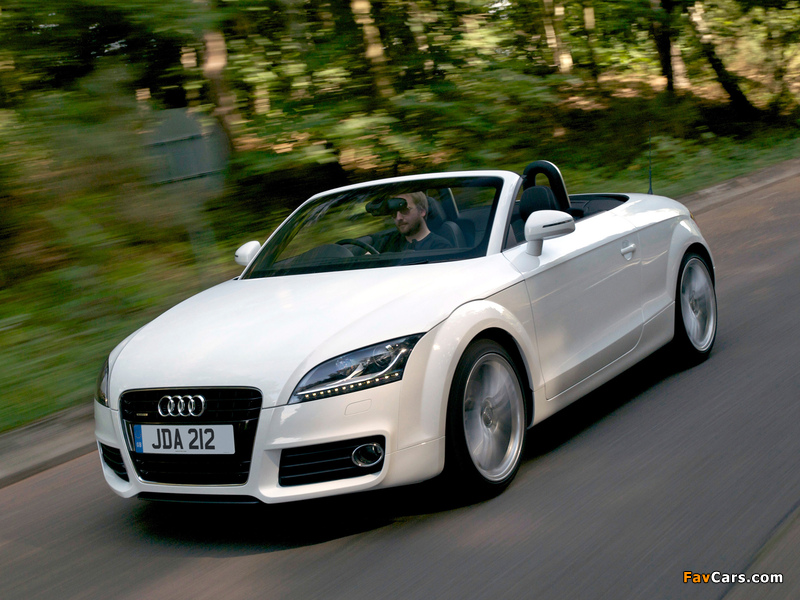 Audi TT 2.0 TFSI quattro Roadster UK-spec (8J) 2010 wallpapers (800 x 600)