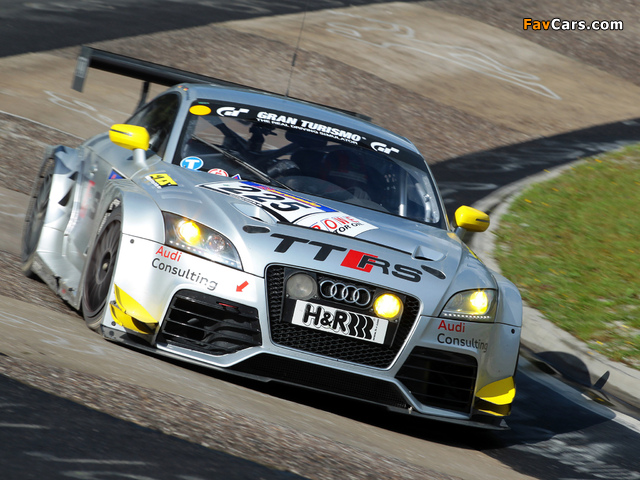 Audi TT RS Coupe Race Car (8J) 2011 images (640 x 480)