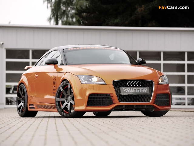 Rieger Audi TT Coupe (8J) 2011 photos (640 x 480)