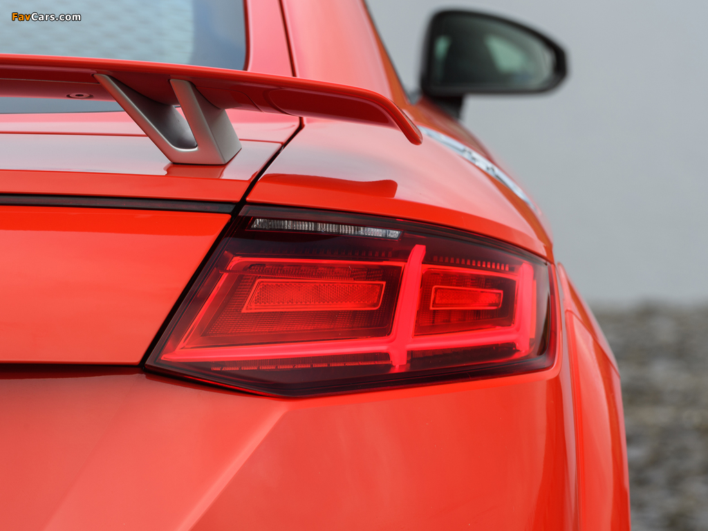 Audi TT RS Coupé UK-spec (8S) 2016 photos (1024 x 768)