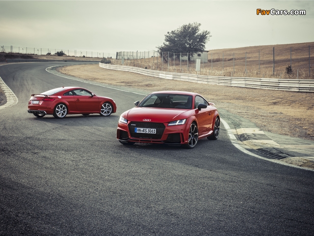 Audi TT RS Coupé (8S) 2016 wallpapers (640 x 480)