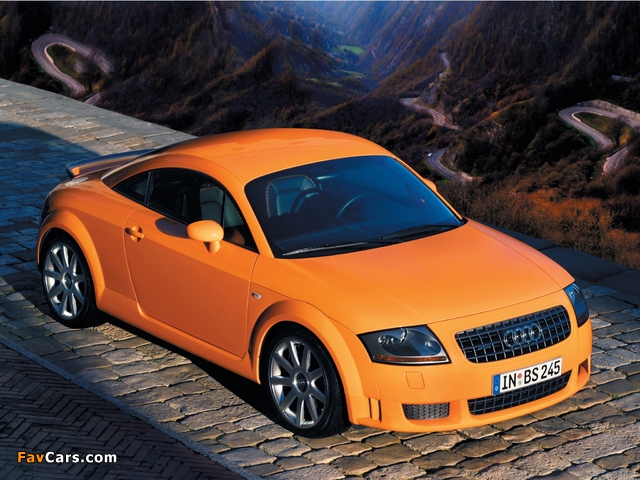 Images of Audi TT 3.2 quattro Coupe (8N) 2003–06 (640 x 480)