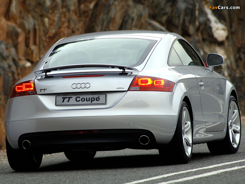 Images of Audi TT 3.2 quattro Coupe ZA-spec (8J) 2006–10 (800 x 600)