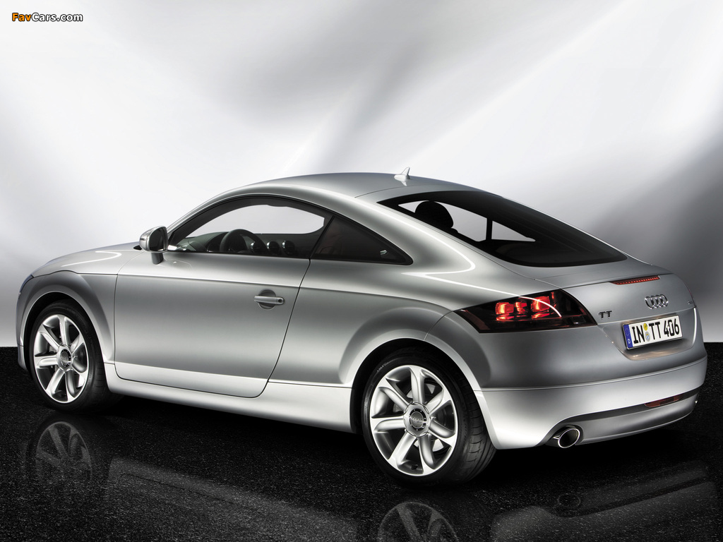 Images of Audi TT 3.2 quattro Coupe (8J) 2006–10 (1024 x 768)