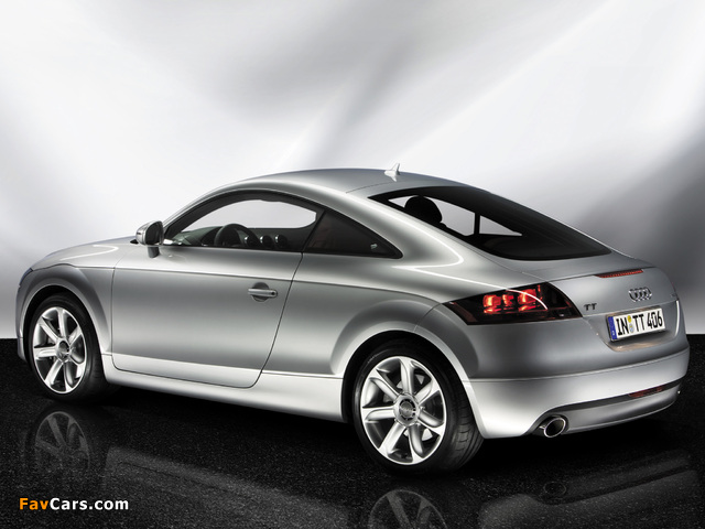 Images of Audi TT 3.2 quattro Coupe (8J) 2006–10 (640 x 480)