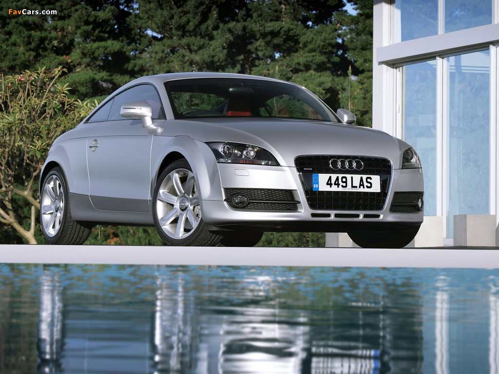 Images of Audi TT Coupe UK-spec (8J) 2006–10 (1024 x 768)