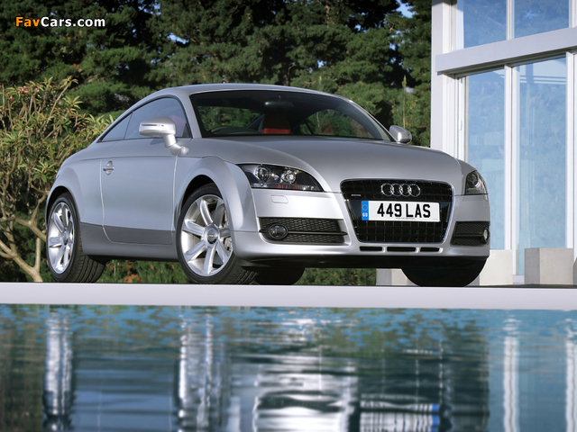 Images of Audi TT Coupe UK-spec (8J) 2006–10 (640 x 480)