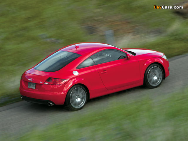 Images of Audi TT Coupe US-spec (8J) 2006–10 (640 x 480)