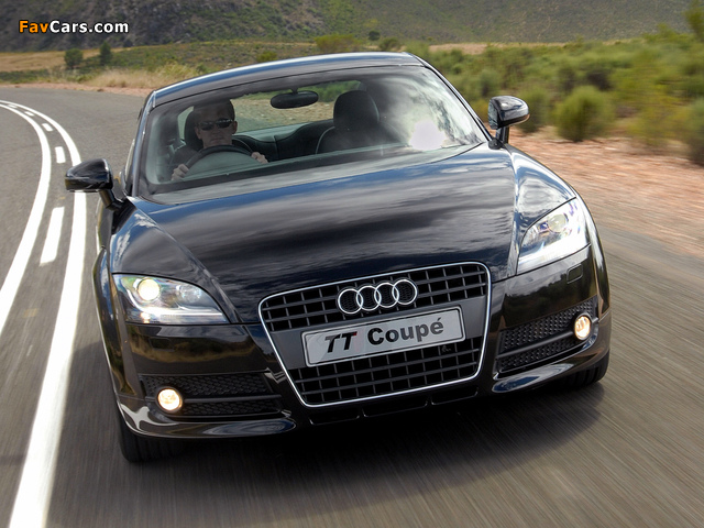 Images of Audi TT Coupe ZA-spec (8J) 2006–10 (640 x 480)