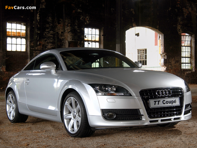 Images of Audi TT 3.2 quattro Coupe ZA-spec (8J) 2006–10 (640 x 480)