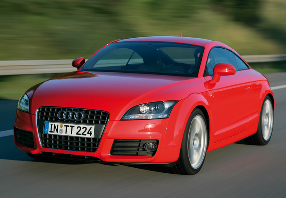 Images of Audi TT S-Line Coupe (8J) 2007–10