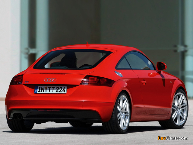 Images of Audi TT S-Line Coupe (8J) 2007–10 (640 x 480)