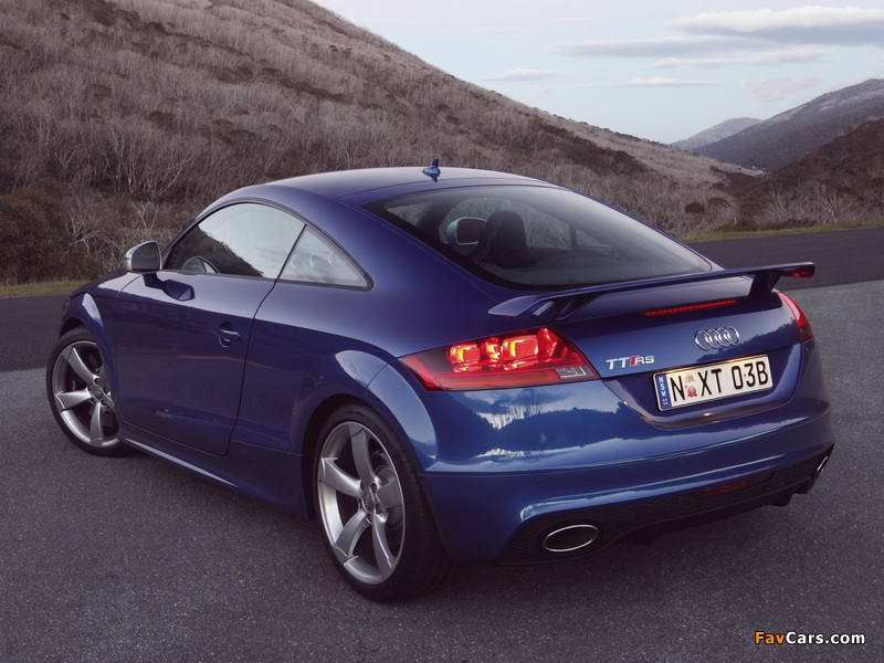 Images of Audi TT RS Coupe AU-spec (8J) 2009 (800 x 600)