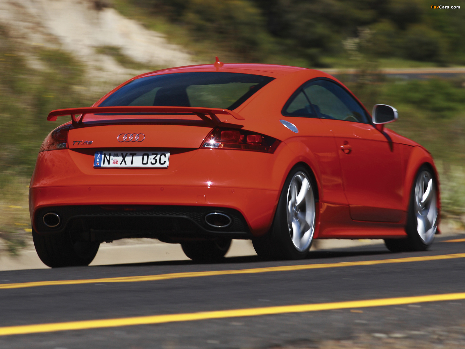 Images of Audi TT RS Coupe AU-spec (8J) 2009 (1600 x 1200)