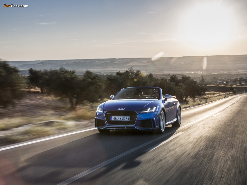 Images of Audi TT RS Roadster (8S) 2016 (1024 x 768)