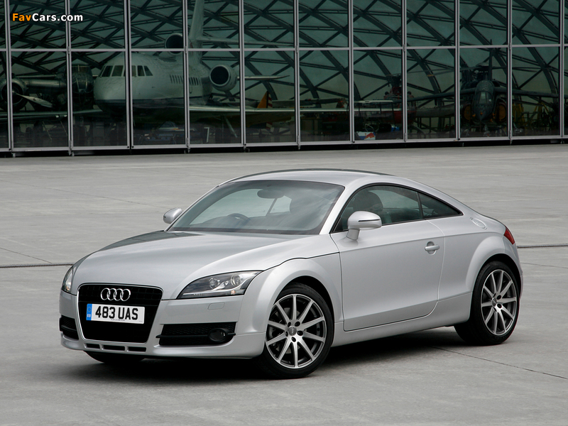 Photos of Audi TT Coupe UK-spec (8J) 2006–10 (800 x 600)