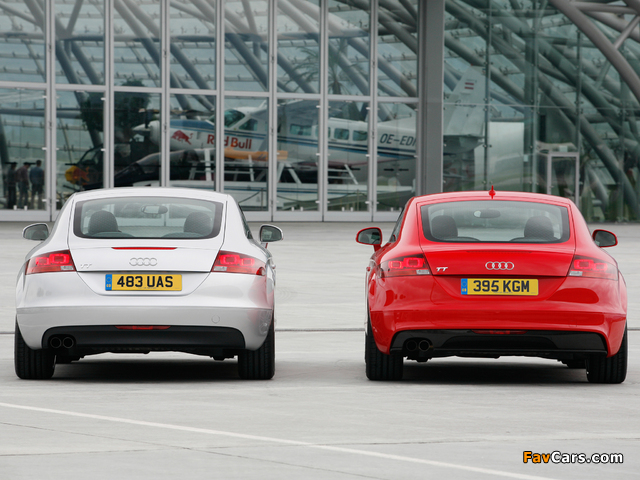 Photos of Audi TT Coupe UK-spec (8J) 2006–10 (640 x 480)