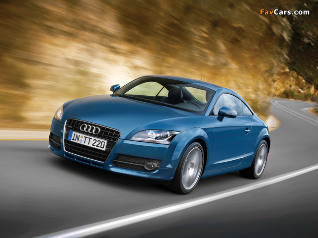 Photos of Audi TT Coupe (8J) 2006–10 (640 x 480)