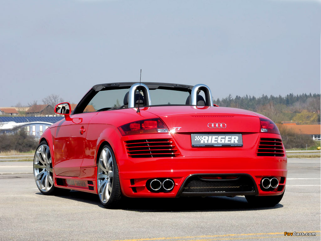 Photos of Rieger Audi TT Roadster (8J) 2007–10 (1024 x 768)