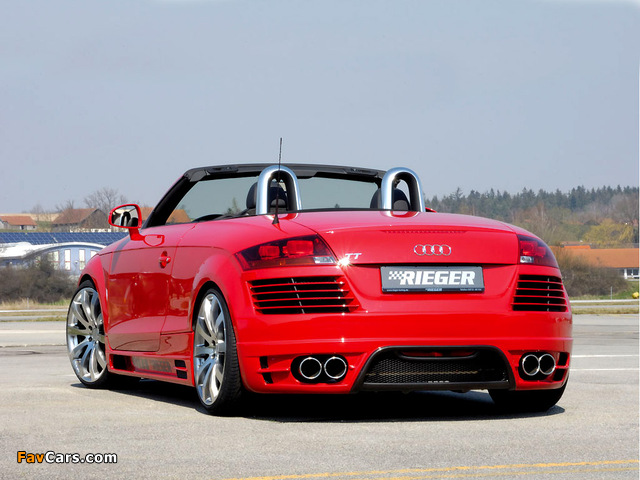 Photos of Rieger Audi TT Roadster (8J) 2007–10 (640 x 480)