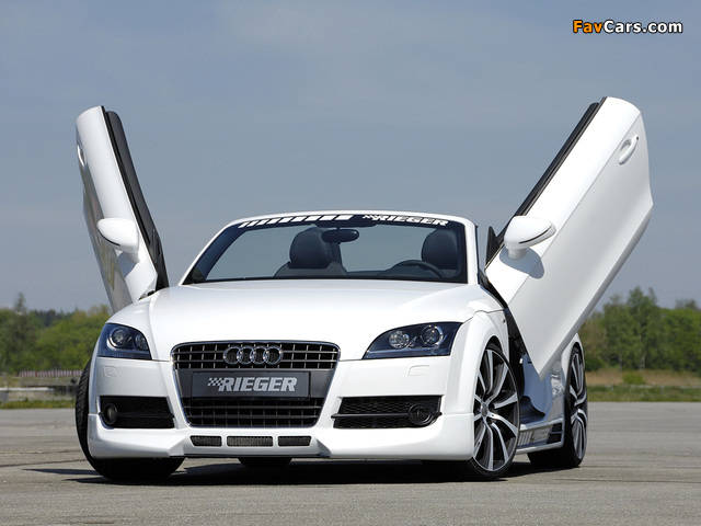 Photos of Rieger Audi TT Roadster (8J) 2007–10 (640 x 480)