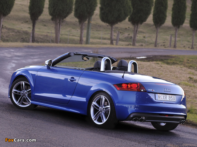 Photos of Audi TTS Roadster AU-spec (8J) 2008–10 (640 x 480)