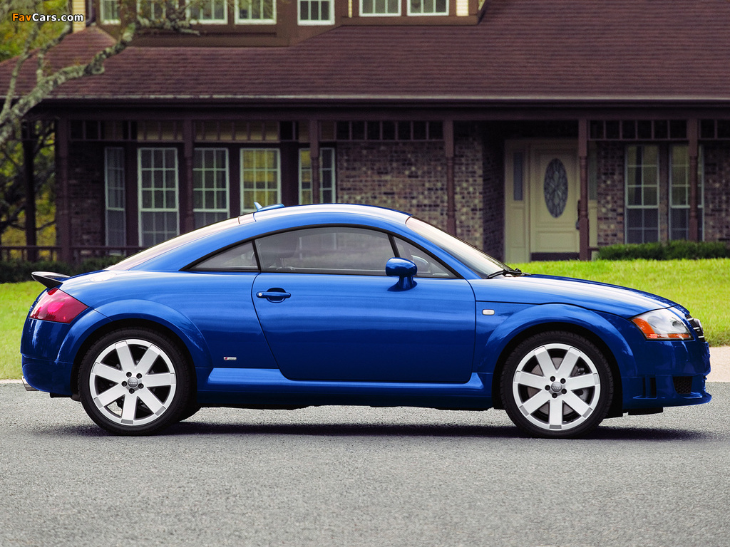 Pictures of Audi TT 3.2 quattro Coupe US-spec (8N) 2003–06 (1024 x 768)