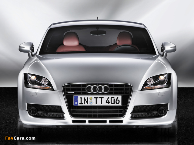 Pictures of Audi TT 3.2 quattro Coupe (8J) 2006–10 (640 x 480)