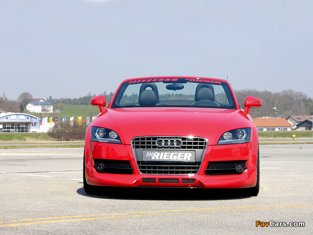 Pictures of Rieger Audi TT Roadster (8J) 2007–10 (640 x 480)