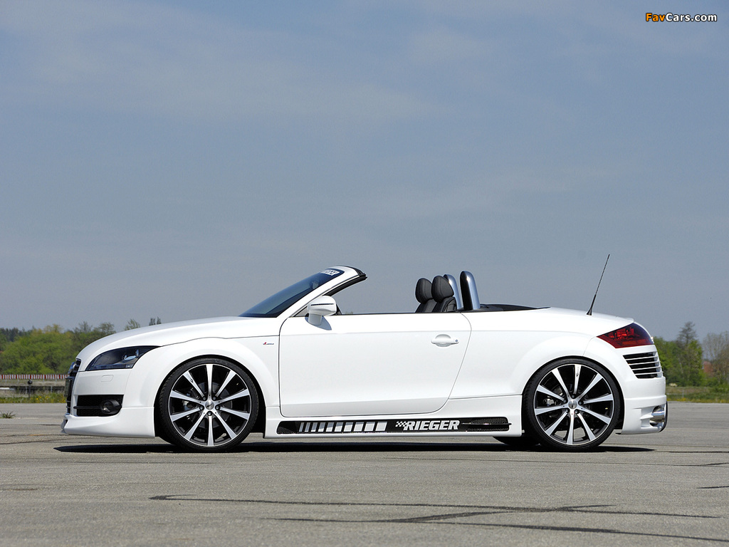 Pictures of Rieger Audi TT Roadster (8J) 2007–10 (1024 x 768)