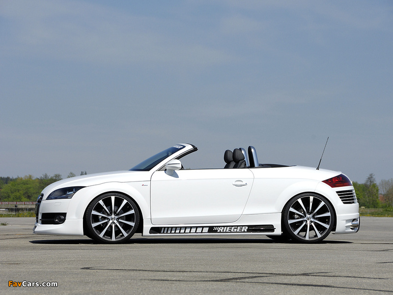 Pictures of Rieger Audi TT Roadster (8J) 2007–10 (800 x 600)