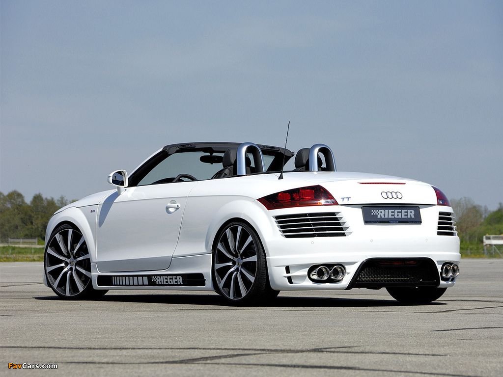 Pictures of Rieger Audi TT Roadster (8J) 2007–10 (1024 x 768)