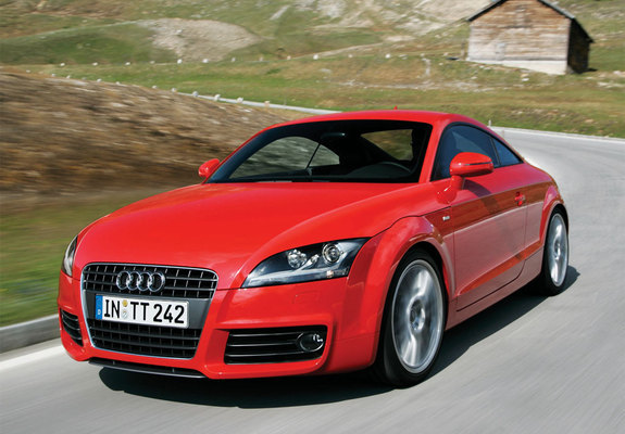 Pictures of Audi TT S-Line Coupe (8J) 2007–10