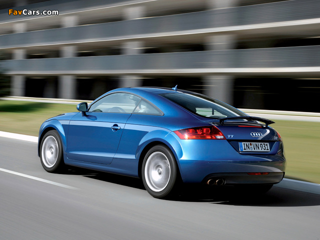 Pictures of Audi TT Coupe TDI quattro (8J) 2008–10 (640 x 480)