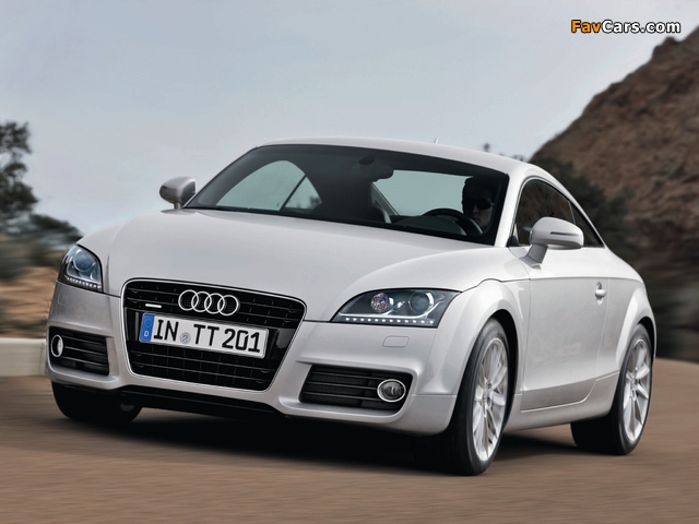 Pictures of Audi TT 2.0 TDI quattro Coupe (8J) 2010 (640 x 480)