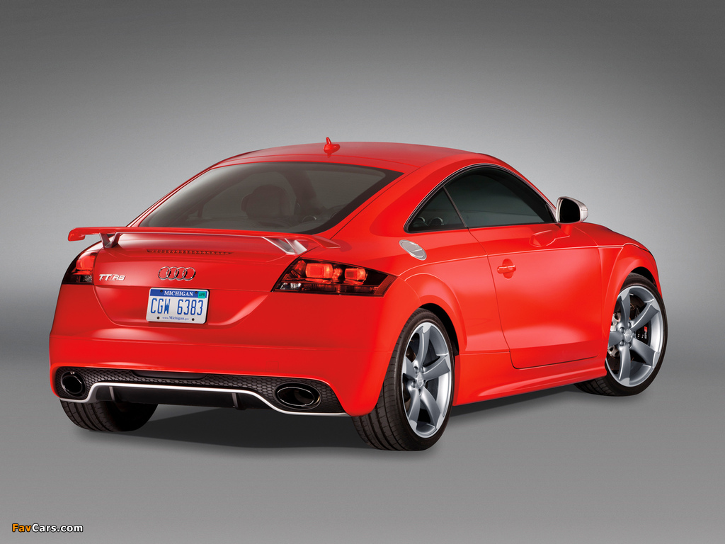 Pictures of Audi TT RS Coupe US-spec (8J) 2011 (1024 x 768)