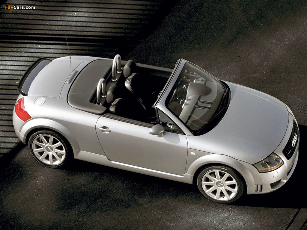 Audi TT 3.2 quattro Roadster (8N) 2003–06 wallpapers (1024 x 768)