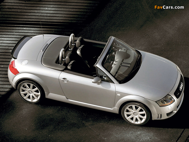 Audi TT 3.2 quattro Roadster (8N) 2003–06 wallpapers (640 x 480)