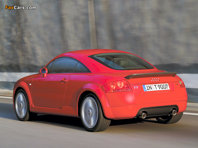 Audi TT Coupe (8N) 2003–06 wallpapers (640 x 480)