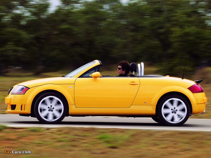 Audi TT 3.2 quattro Roadster US-spec (8N) 2003–06 wallpapers (800 x 600)