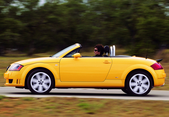 Audi TT 3.2 quattro Roadster US-spec (8N) 2003–06 wallpapers