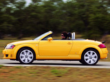 Audi TT 3.2 quattro Roadster US-spec (8N) 2003–06 wallpapers
