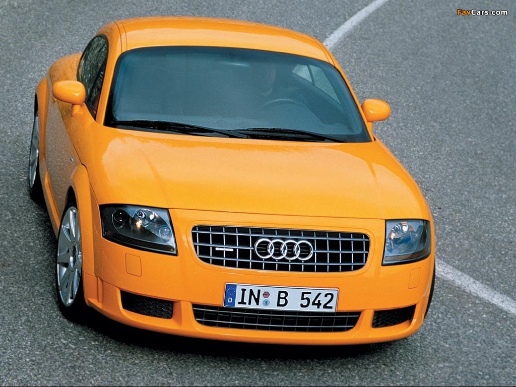 Audi TT 3.2 quattro Coupe (8N) 2003–06 wallpapers (1024 x 768)