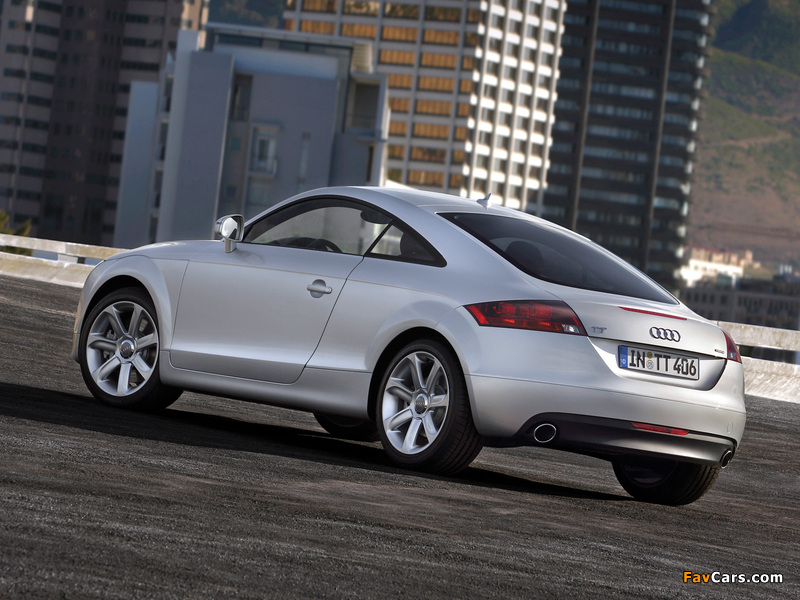 Audi TT 3.2 quattro Coupe (8J) 2006–10 wallpapers (800 x 600)