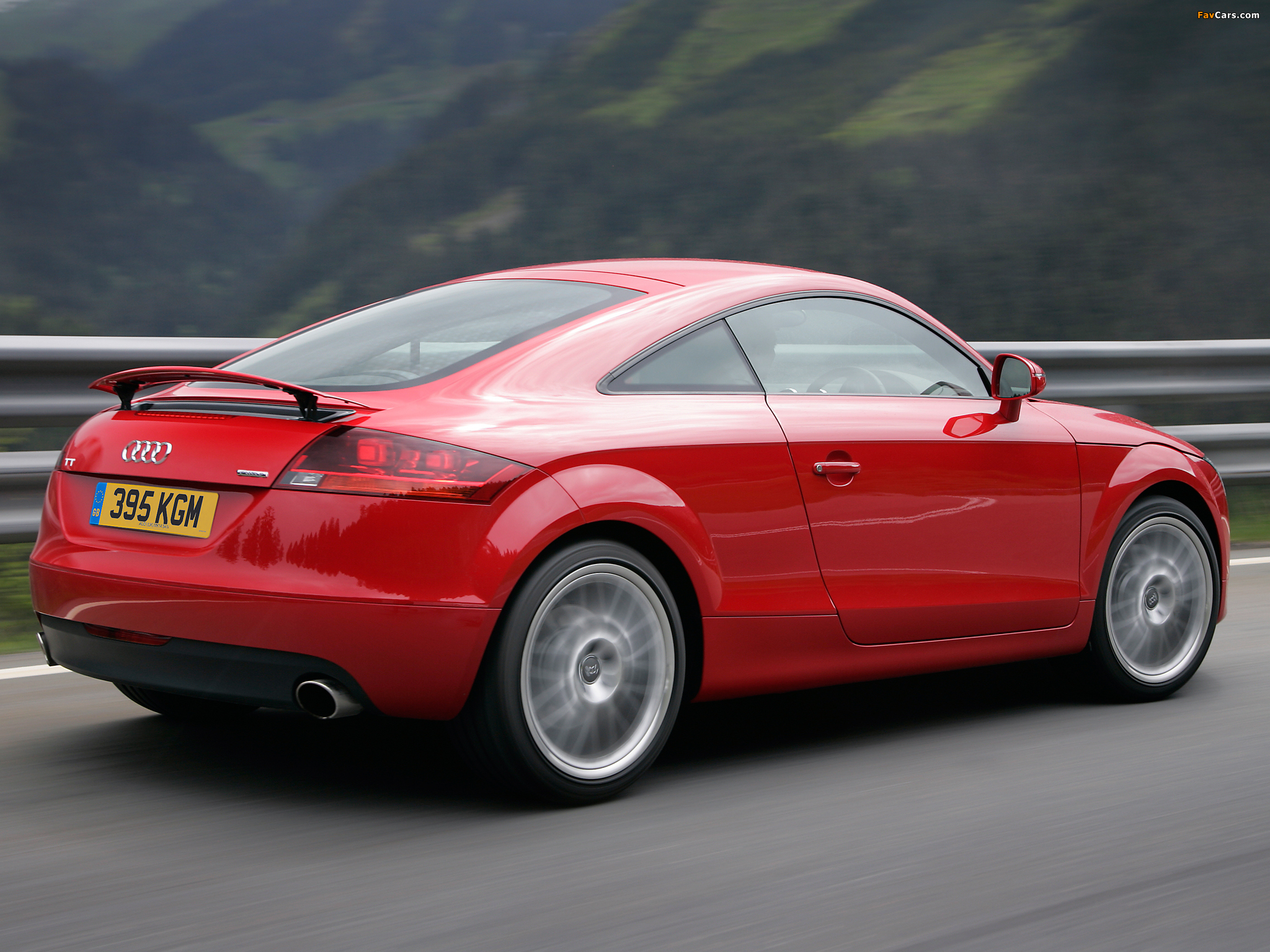 Audi TT Coupe UK-spec (8J) 2006–10 wallpapers (2048 x 1536)