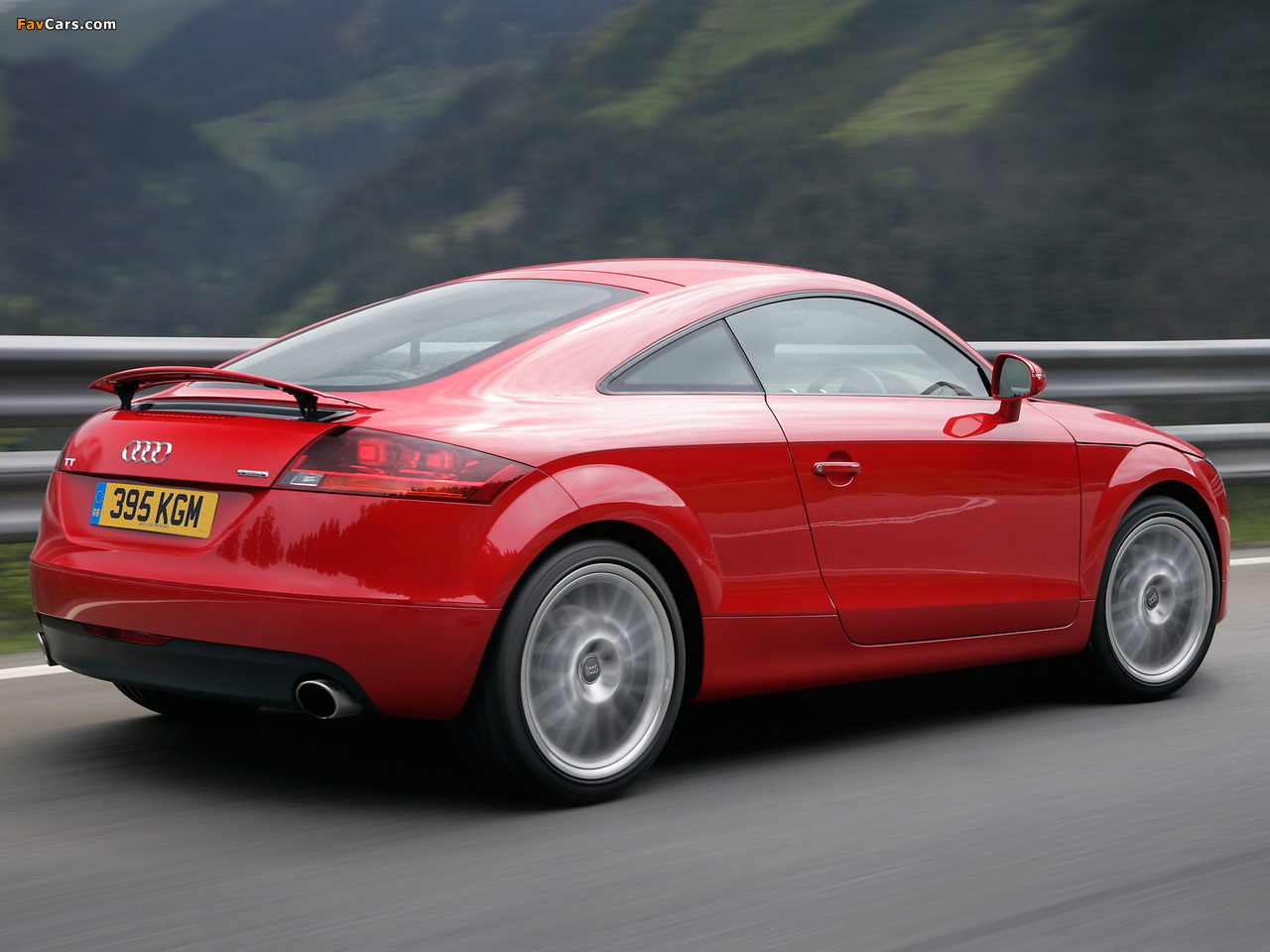 Audi TT Coupe UK-spec (8J) 2006–10 wallpapers (1280 x 960)