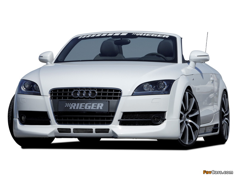 Rieger Audi TT Roadster (8J) 2007–10 wallpapers (800 x 600)